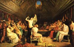 Theodore Chasseriau The Tepidarium oil painting image